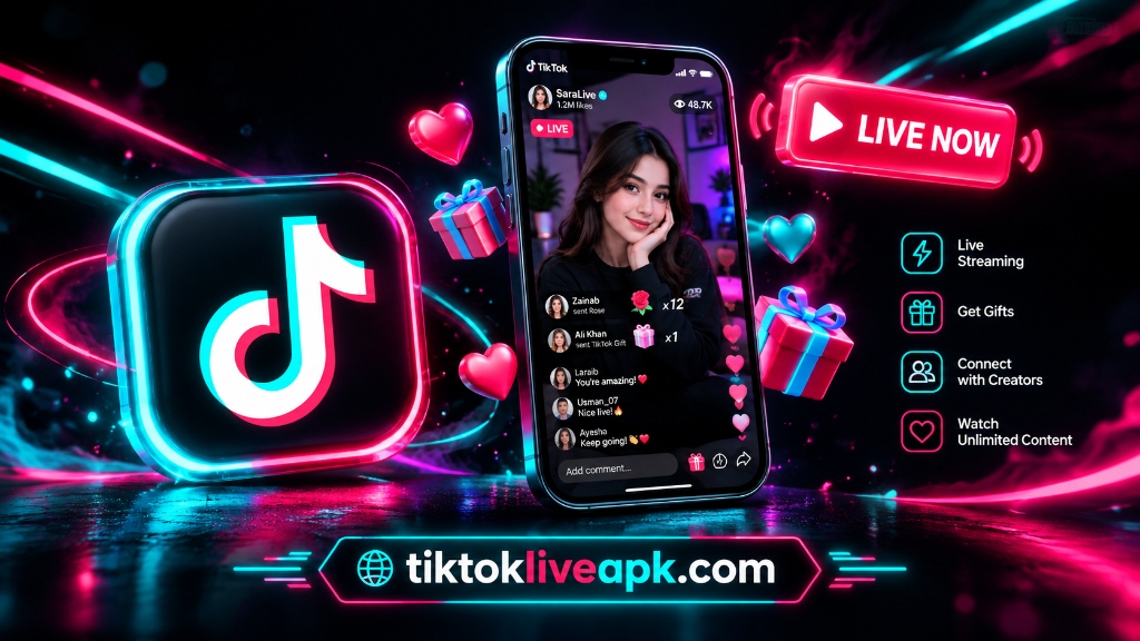TikTok Live APK Download Official Banner